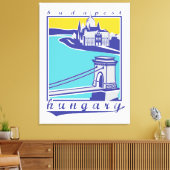 Budapest, Ungarn, Poster Leinwanddruck (Insitu (Wohnzimmer))