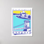 Budapest, Ungarn, Poster Leinwanddruck (Vorderseite)