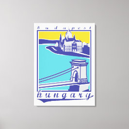 Budapest, Ungarn, Poster Leinwanddruck