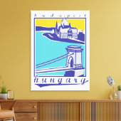 Budapest, Ungarn, Poster Leinwanddruck (Insitu (Wohnzimmer))