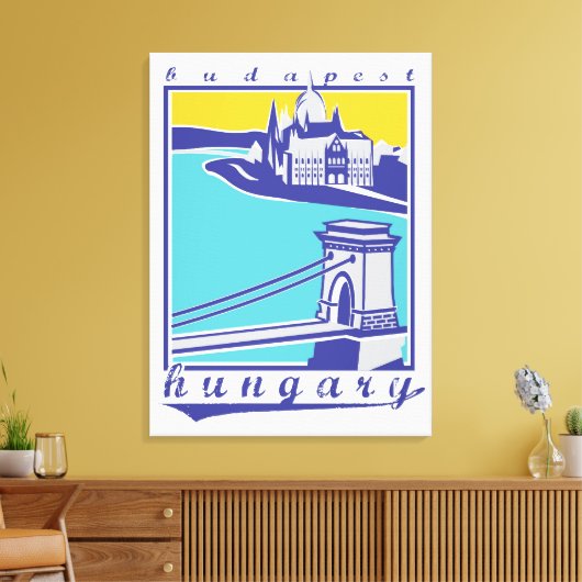 Budapest, Ungarn, Poster Leinwanddruck (Insitu (Wohnzimmer))