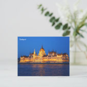 Budapest Ungarn Postkarte (Stehend Vorderseite)