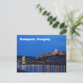 Budapest, Ungarn Postkarte (Stehend Vorderseite)