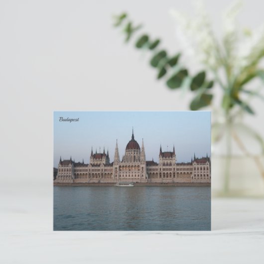 Budapest Ungarn Postkarte (Stehend Vorderseite)