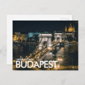 Budapest, Ungarn Postkarte (Vorne/Hinten)