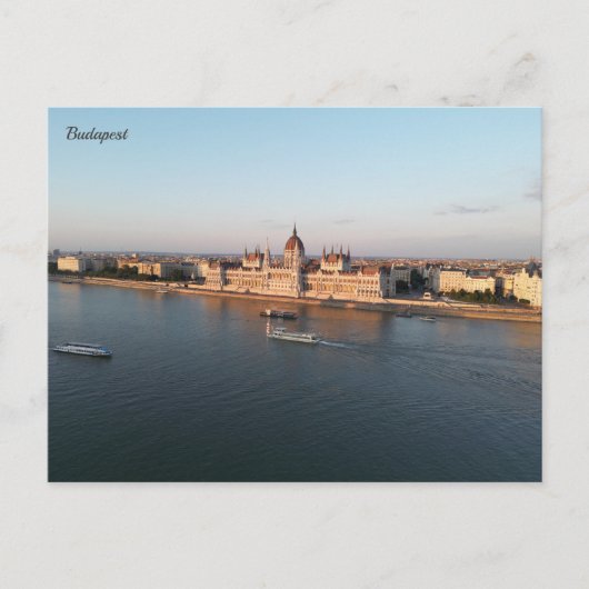 Budapest Ungarn Postkarte (Vorderseite)