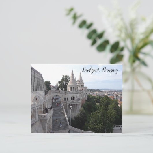 Budapest, Ungarn Postkarte (Stehend Vorderseite)