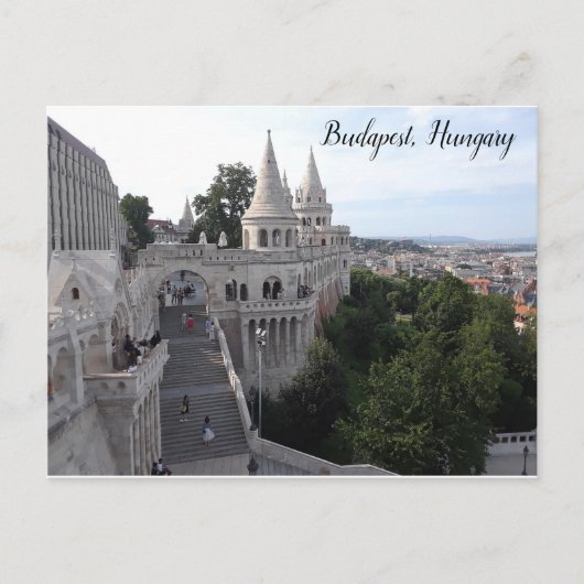 Budapest, Ungarn Postkarte (Vorderseite)