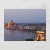 Budapest, Ungarn Postkarte (Vorderseite)