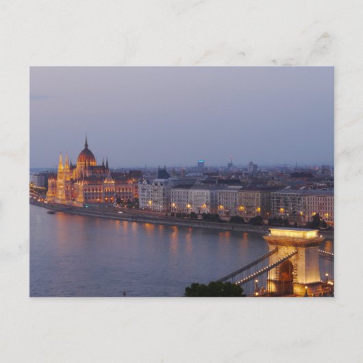 Budapest, Ungarn Postkarte (Vorderseite)