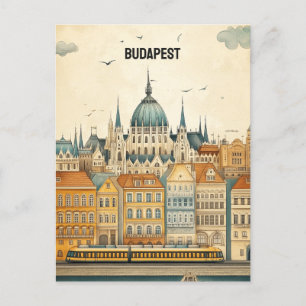 Budapest Ungarn Postkarte