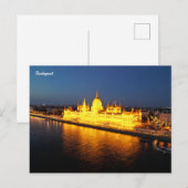 Budapest Ungarn Postkarte (Vorne/Hinten)