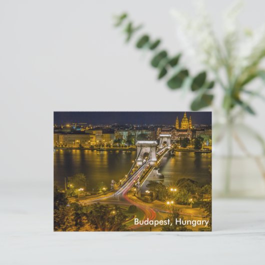 Budapest, Ungarn Postkarte (Stehend Vorderseite)