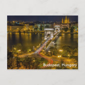 Budapest, Ungarn Postkarte (Vorderseite)