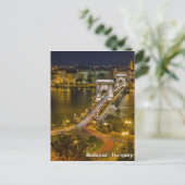 Budapest, Ungarn Postkarte (Stehend Vorderseite)