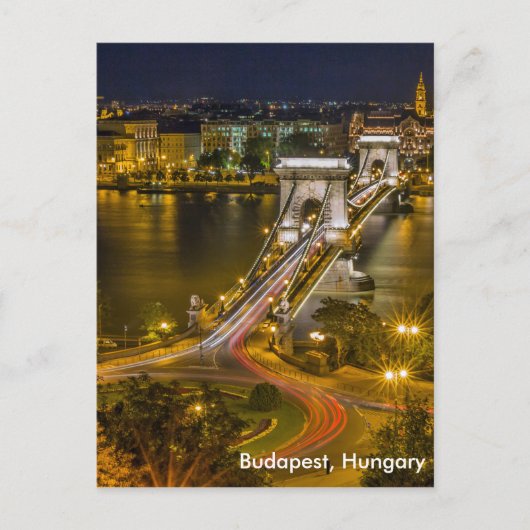 Budapest, Ungarn Postkarte (Vorderseite)