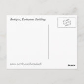 Budapest, Ungarn Postkarte (Rückseite)