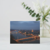 Budapest Ungarn Postkarte (Stehend Vorderseite)