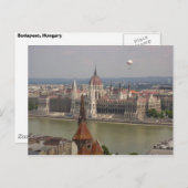 Budapest, Ungarn Postkarte (Vorne/Hinten)