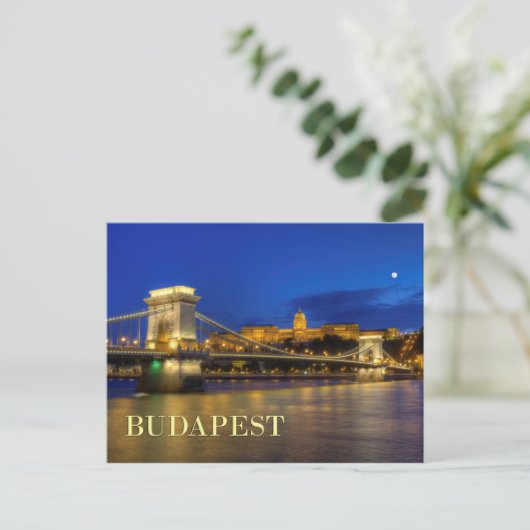 Budapest, Ungarn Postkarte (Stehend Vorderseite)