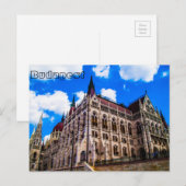 Budapest, Ungarn Postkarte (Vorne/Hinten)