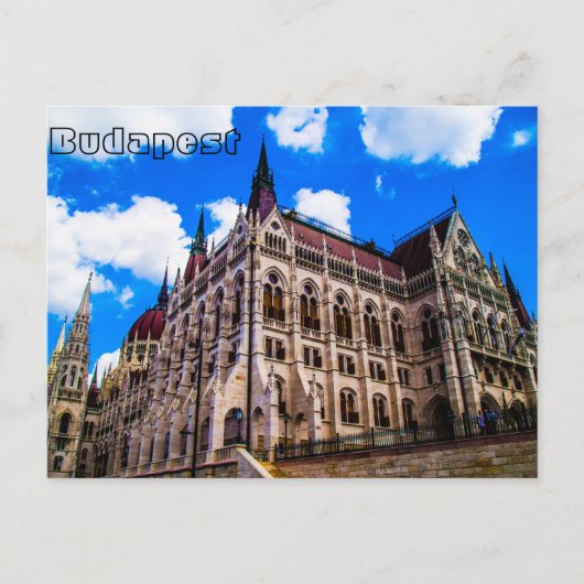 Budapest, Ungarn Postkarte (Vorderseite)