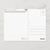 Budapest, Ungarn Reise-Postkarte Postkarte (Rückseite)