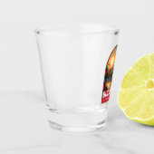 Budapest Ungarn Reisen Kunst Vintag Schnapsglas (Links)