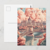 Budapest Ungarn Reisen Postkarte (Vorne/Hinten)