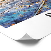 Budapest Ungarn Reisen Wasserfarben Hand zeichnen Poster (Ecke)