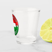 Budapest Ungarn Schnapsglas (Rechts)