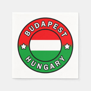 Budapest Ungarn Serviette