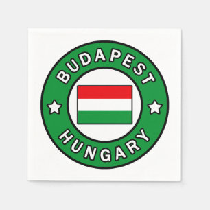 Budapest Ungarn Serviette