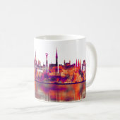 Budapest Ungarn Skyline Kaffeetasse (VorderseiteRechts)