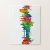 Budapest Ungarn Skyline Puzzle (Vertikal)