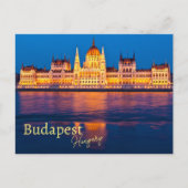 Budapest Ungarn Souvenir Postkarte (Vorderseite)