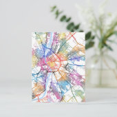 Budapest Ungarn Stadt Karte (Stehend Vorderseite)