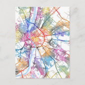 Budapest Ungarn Stadt Karte (Vorderseite)