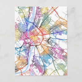 Budapest Ungarn Stadt Karte