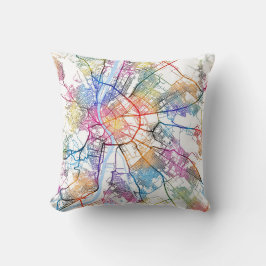 Budapest Ungarn Stadt Karte Kissen