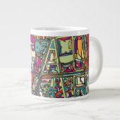 Budapest, Ungarn| Stadtkarte Jumbo-Tasse (Vorderseite Rechts)