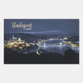 Budapest Ungarn Stickers (Vorderseite)