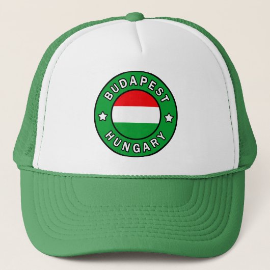 Budapest Ungarn Truckerkappe (Vorderseite)