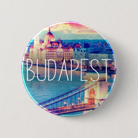 Budapest Vintag, Kreis Button (Vorderseite)