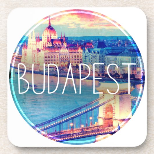 Budapest Vintag, Kreis Getränkeuntersetzer (Vorderseite)