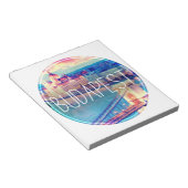 Budapest Vintag, Kreis Notizblock (angewinkelt)