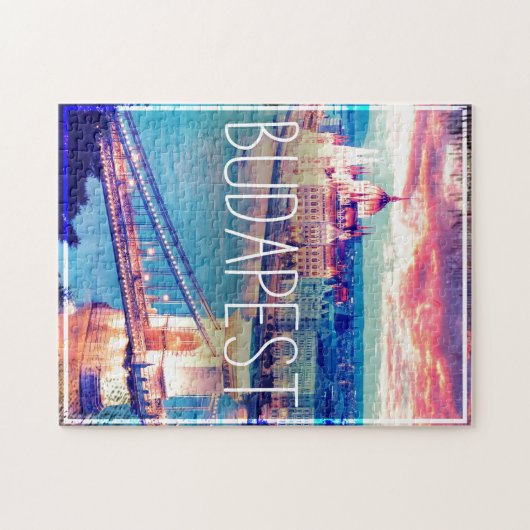 Budapest Vintag Puzzle (Horizontal)