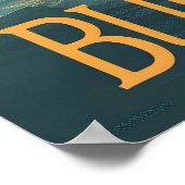 Budapest Vintage Kunst Poster (Ecke)