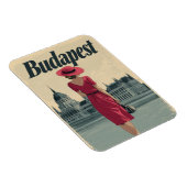 Budapest Vintage Mode Magnet (Rechte Seite)
