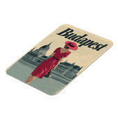 Budapest Vintage Mode Magnet (Linke Seite)